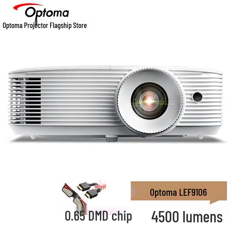 

Optoma LEF9106 1080P 4500-Lumen 3D DLP Projector (CN version)