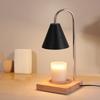 Aroma Diffuser Candle Warmer Lamp Aromatherapy Desk Lamp Candle Melt Warmer Solid Wood Base EU Plug Candle Heating Lamp