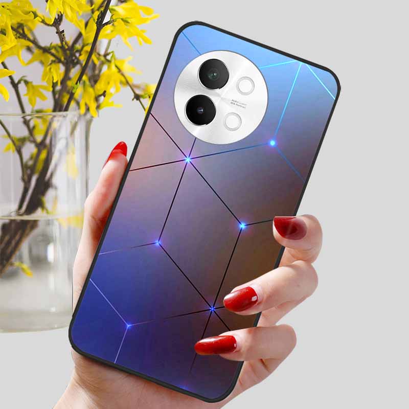 For Vivo V40 Lite 5G Case Fashion Soft Silicone Lovely Phone Cover for Vivo V 40 Lite V40Lite 5G Protect Back Cover TPU Coques