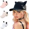 Cat Ear Baseball Caps Breathable Peaked Cap Unisex Sunscreen Hat  Unisex
