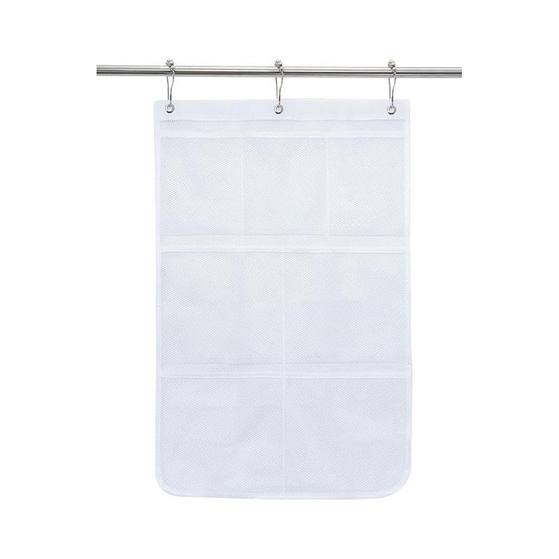 

1/2pcs Bathroom Storage Hanging Bag Large Capacity Mesh Shower Organizer Foldable Toiletries Storage Bag Bathroom Accessories