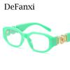Small Rectangle Blue Light Blocking Reading Glasses Men Women Luxury Brand Square Eyeglasses Frames Transparent Fashion Eyewear