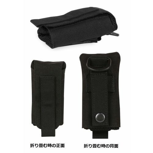 PHOENIX IKKI Tactical Water Bottle Pouch, Holds 750ml Water Bottles, Foldable, Portable, Molle Compatible, Mesh Finish, Water Bottle Holder, Available