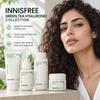 Innisfree Ceai verde Hyaluronic Collection Amino Spumă de curățare, ulei de curățare, piele, loțiune, cremă, ser, ser pentru strălucire, glob strălucitor pentru ochi și față