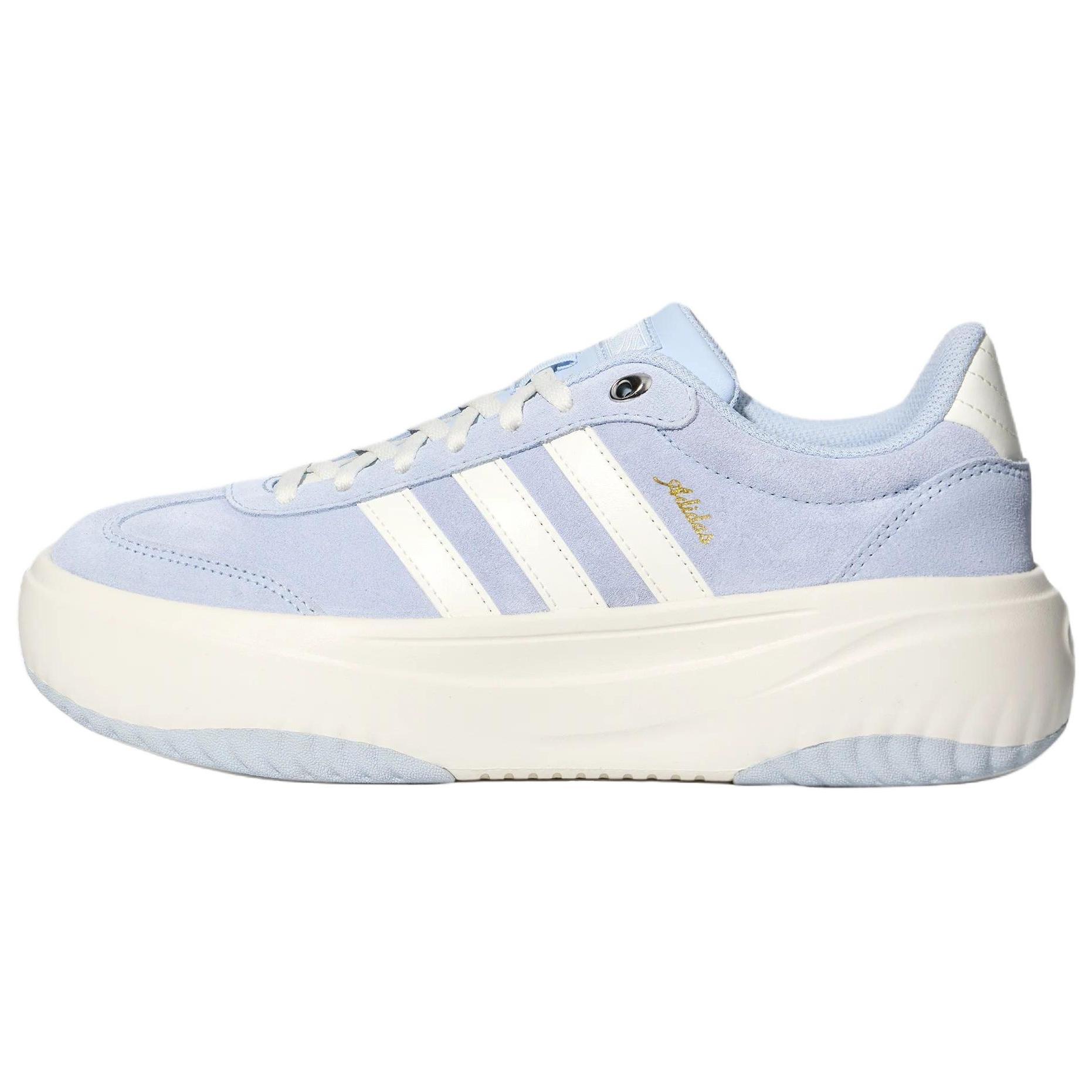 Adidas German Army Trainers Women s Crystal Blue White LA4354 38