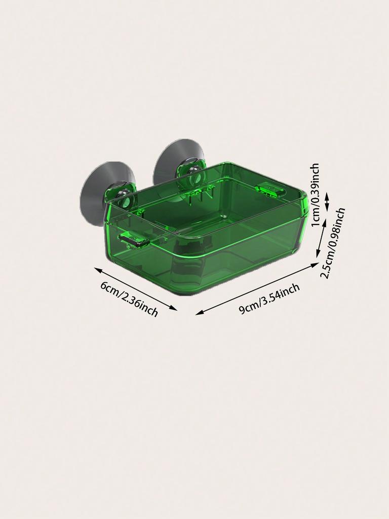 1pc-Crawler anti escape feeder, water basin anti escape pet feeder, suitable for turtles and lizards - random color