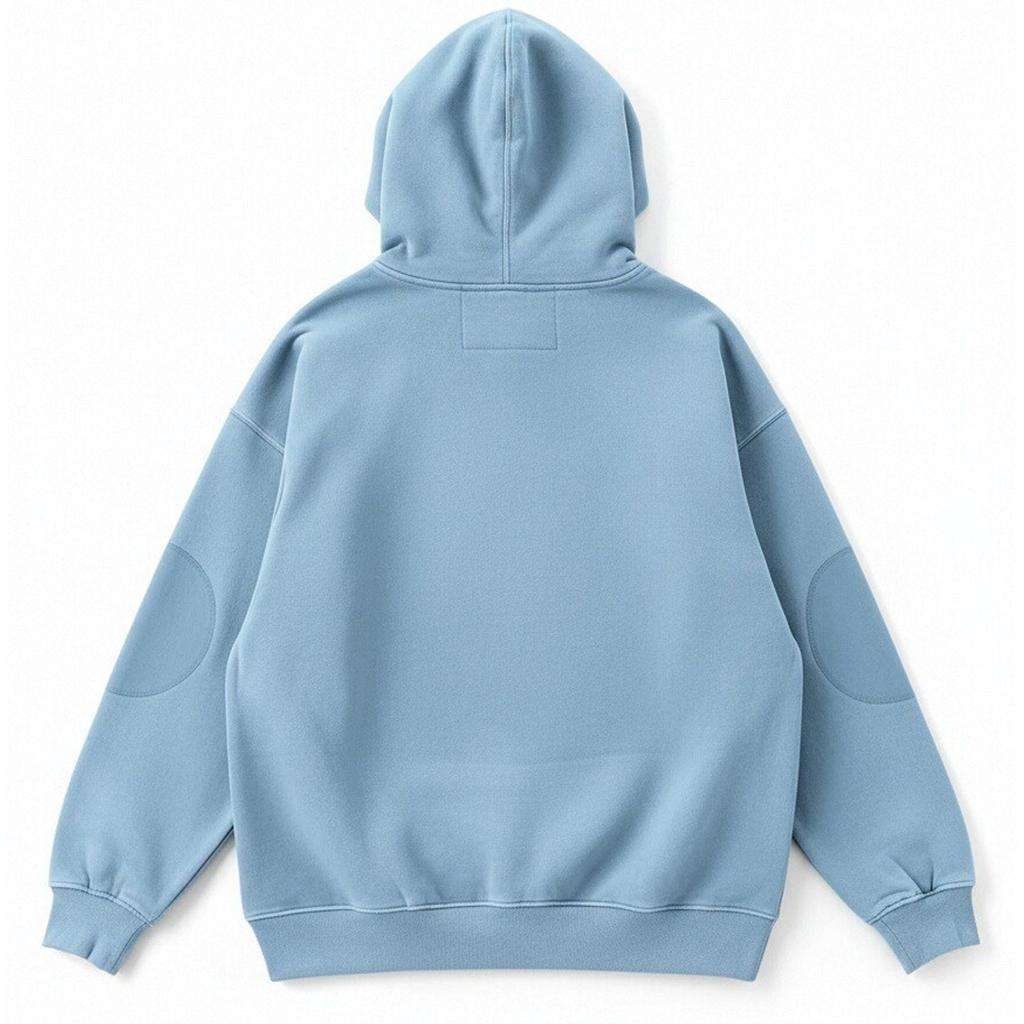 Men's Leisure Sports Cross Pattern Pullover Hooded Pood Hoodie