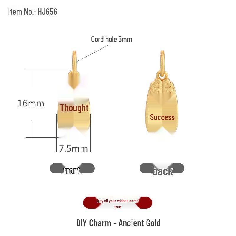 Chinese Cloisonné Sand Gold Enamel Beads: DIY Bracelet Necklace Pendant Accessories