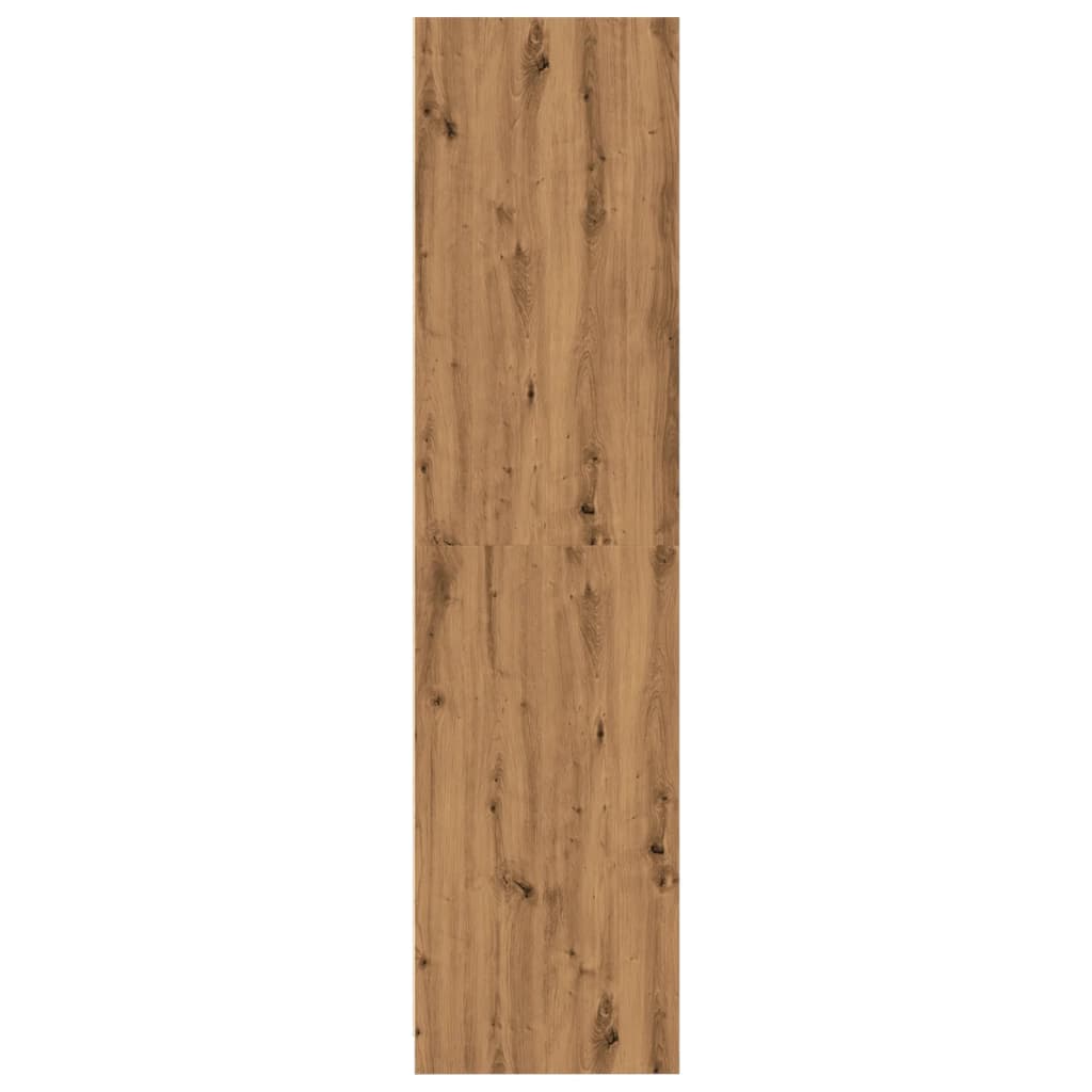 Artisan Oak Wardrobe 100 x 50 x 200 cm Particleboard