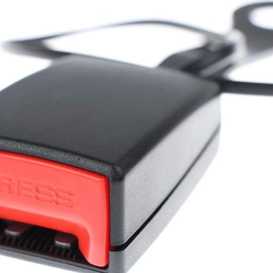 Seat Belt Buckle Wide Application Durable with Alarm Signal Universal Auto Seat Belt Plug Connector for Car