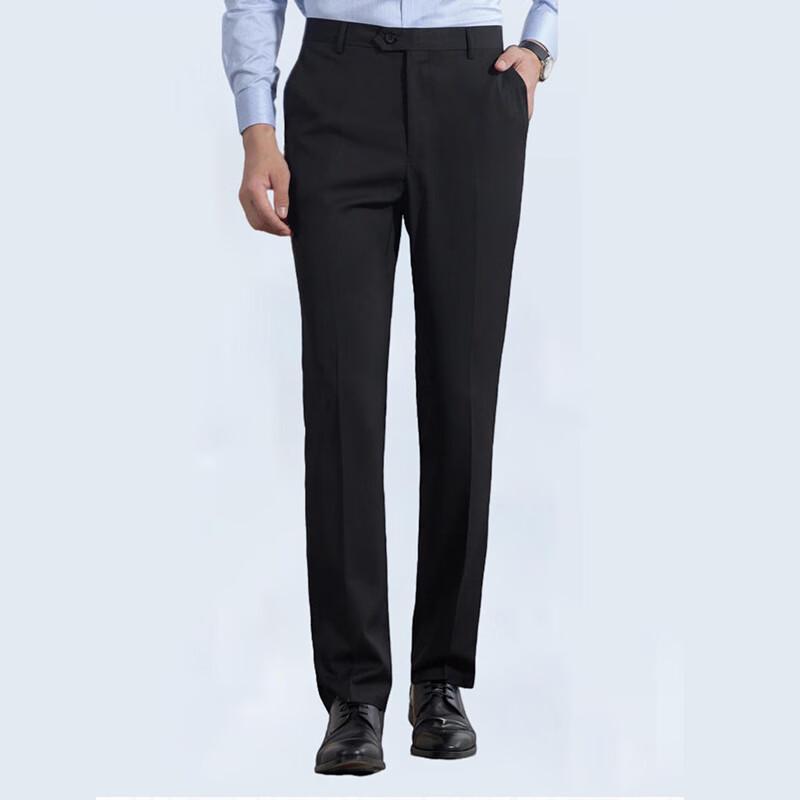 

Men s Business Casual Straight-Leg Trousers 165/77