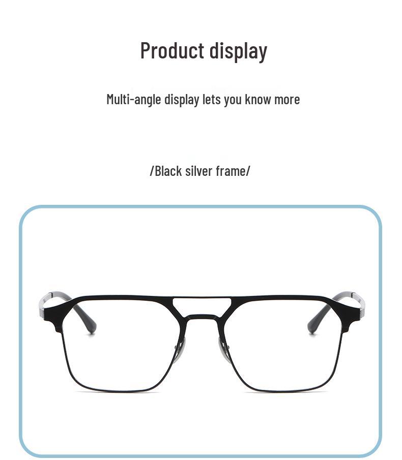 Men's Magnetic Polarized Clip-on Sunglasses: Pure Titanium, Three-in-One for Myopia, Fishing, and Driving.