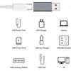 Bazhou Usb C To Usb 3.0 Adapter, Usb-c Female To Usb 3.0 Male, Usb Type C Female To Usb 3.0  Adapter For Macbook Pro 2015, Macbook Air 2017, Ipad Pro