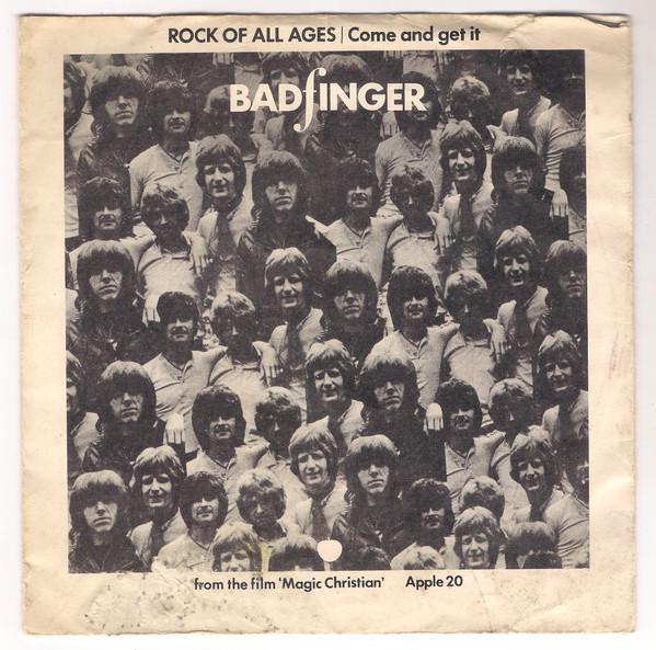 

7inch Record BADFINGER Come And Get It APPLE20 Apple Records 1969 UK Rock Used