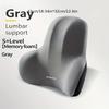 1 Stück Ergonomisches Lendenkissen aus Memory-Schaum, Lendenwirbelstützkissen für Auto, Büro, Gaming-Stuhl, Schmerzlinderung nach der Geburt