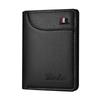 Men's Vertical Wallet & Coin Purse: Compact, Large Capacity Card Holder, Ultra-Thin Document Holder for Students