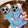 Aurora White Basketball Shoes iPhone15Pro Case for Apple 12/11XsMax/xr