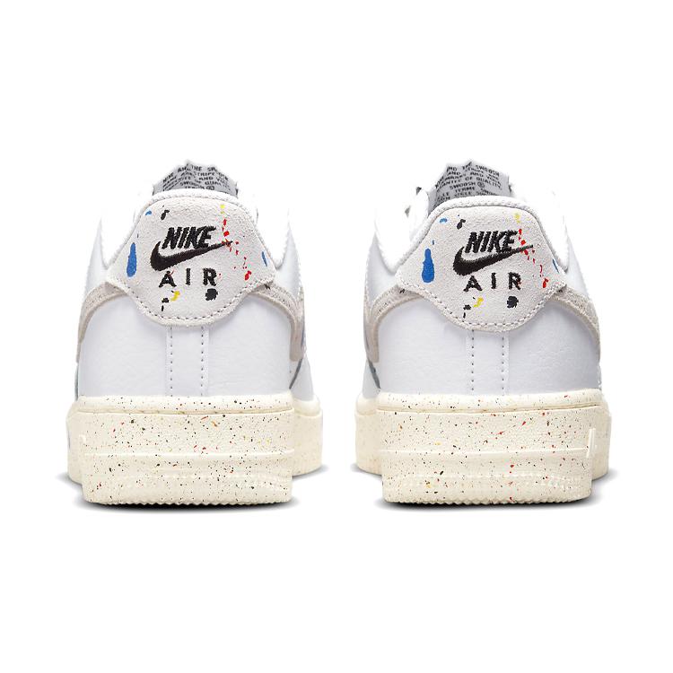 New Nike Air Force 1 Low LV8 3 White GS DJ2598-100