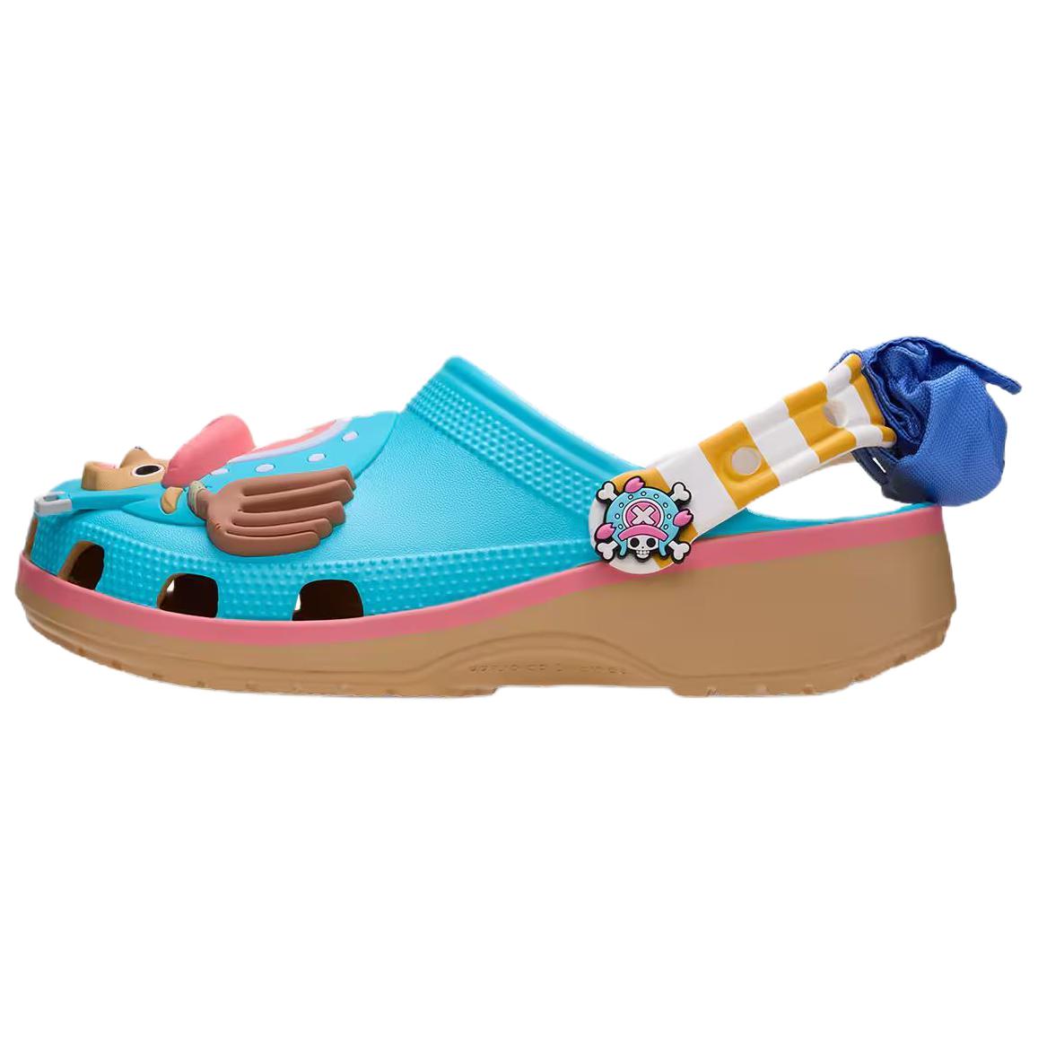 One Piece X Crocs Classic Clog Tony Tony Chopper Unisex Sneakers Blue Mulit-Color 212794-90H 41-42