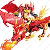 2025 Lloyd Ninja Dragon Mecha Armură Model Figură de Acțiune Blocuri de Construcție Războinici Ninja Clasici Desen Animat Anime Cărămizi Jucării pentru Copii Cadouri