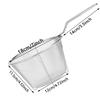 French Fries Basket Stainless Steel Fry Baskets With Handle Deep Fryer Strainer Blanching Basket Deep Fryer Skimmer For Kitche