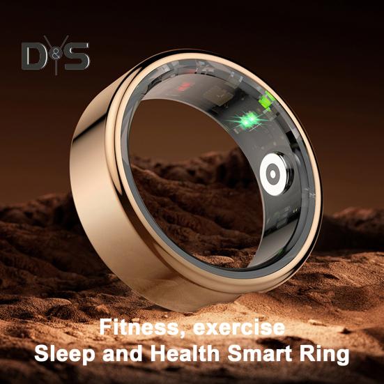 R02P Smart Ring Health Tracker IP68 Waterproof Fast Charging Sleep Monitor Fitness Tracking Bluetooth-compatible Smart Ring