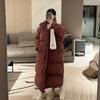 Super long cotton clothes women's knee to ankle thickened new big quilt cotton clothes winter