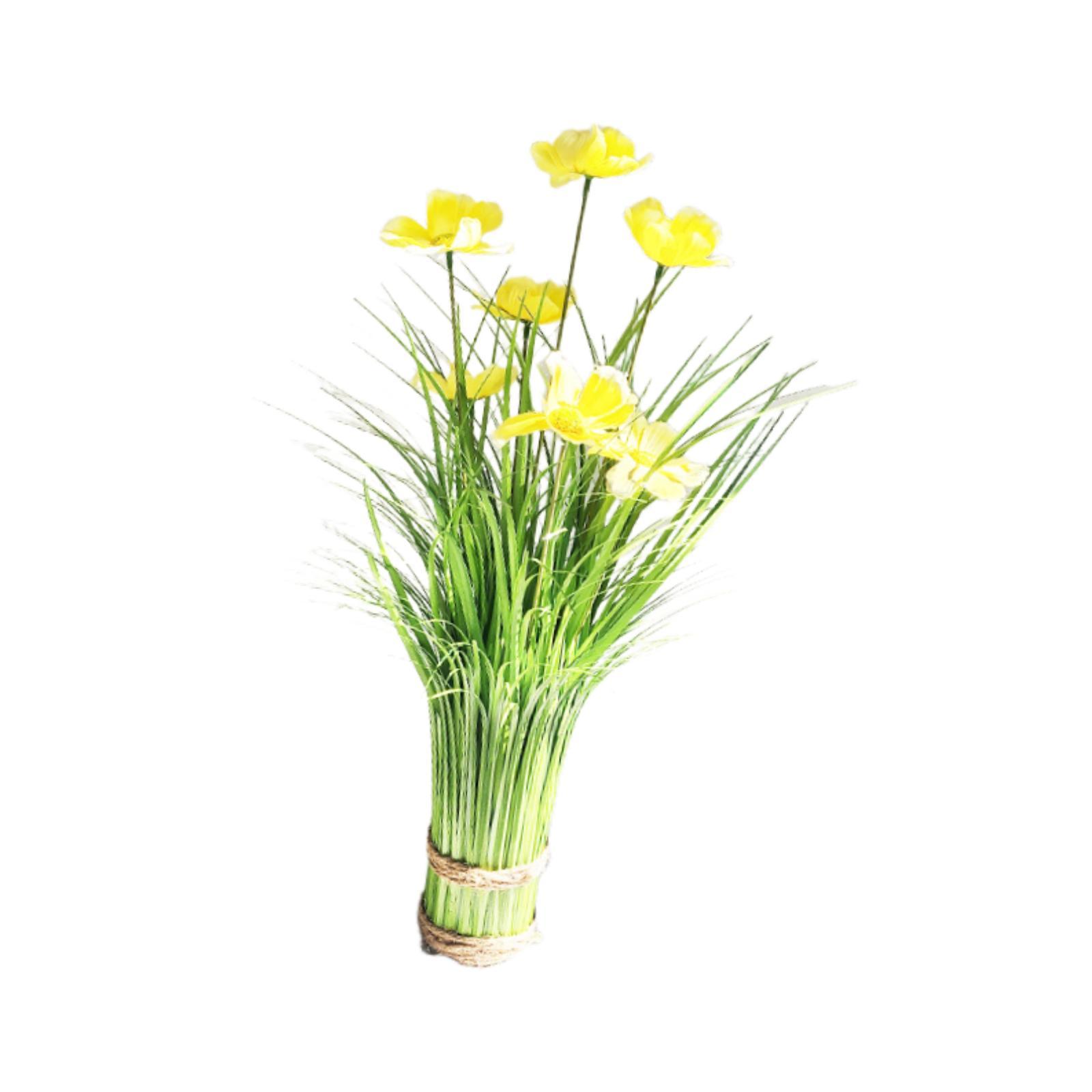 Artificial flower plant, fake plant for indoor and outdoor, artificial flower