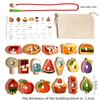 Bead Wooden Caterpillar Stringing Games Attention Training Children Toys Puzzle