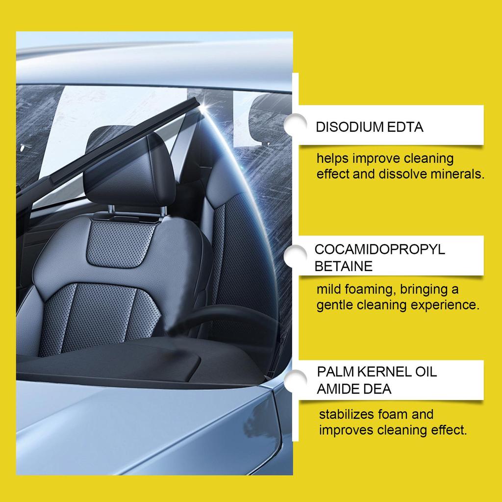 Homonth Auto Glass Cleaner Auto Glass Stain Remover Waterproof Cleaning Car Window Rainproof Clear Vision