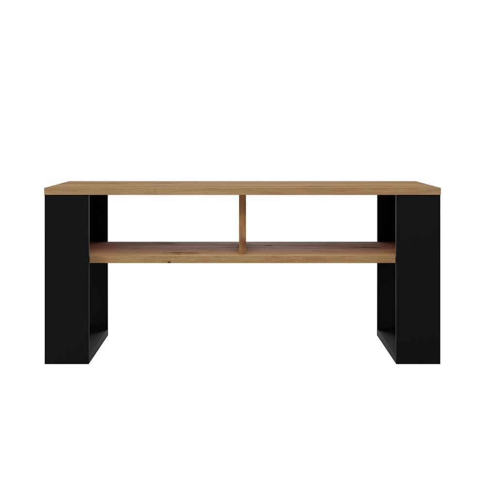 Coffee Table Modern 2P Artisan Oak / Black