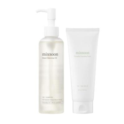 Doppelschritt-Reinigung Spezial-Set (Bohnen-Reinigungsöl 195ml + Centella-Reinigungschaum 150ml)