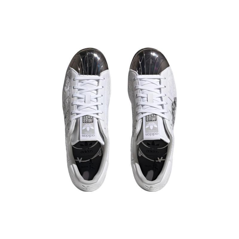 adidas Originals Superstar 80s X Han Meilin 'White Black Silver' Sneakers ID4388