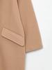 2023 Autumn/Winter Women's European-American Double-Breasted Mid-Length Loose Coat