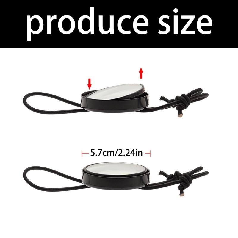 Adjustable Round Convex Diver Observe Mirror Scubas Diving Rearview Mirror for Underwater Equipment Easy to Use