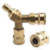 Three-way Converts Washer Tee Splitter Dual System For 4.0 GPM Splitter 4000 PSI Two Washing Machines High-pressure Washer