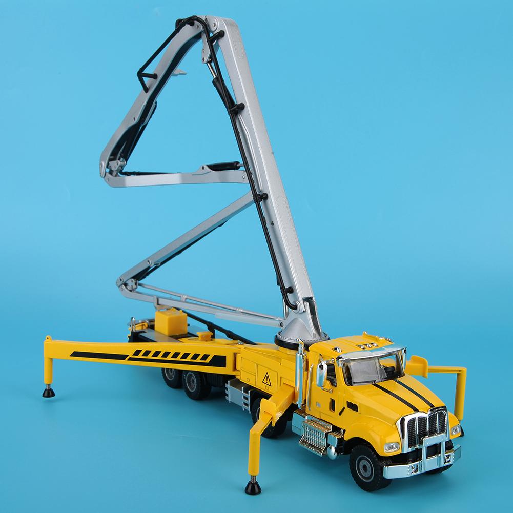 1/55 Concrete Pump Truck Model Engineering Car Alloy Vehicle Kids Toy Gift