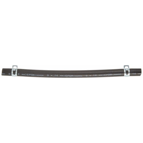 Kijima Oil-resistant Hose Brake Fluid Compatible Inner Diameter 9mm 245mm Universal Black 106-21103