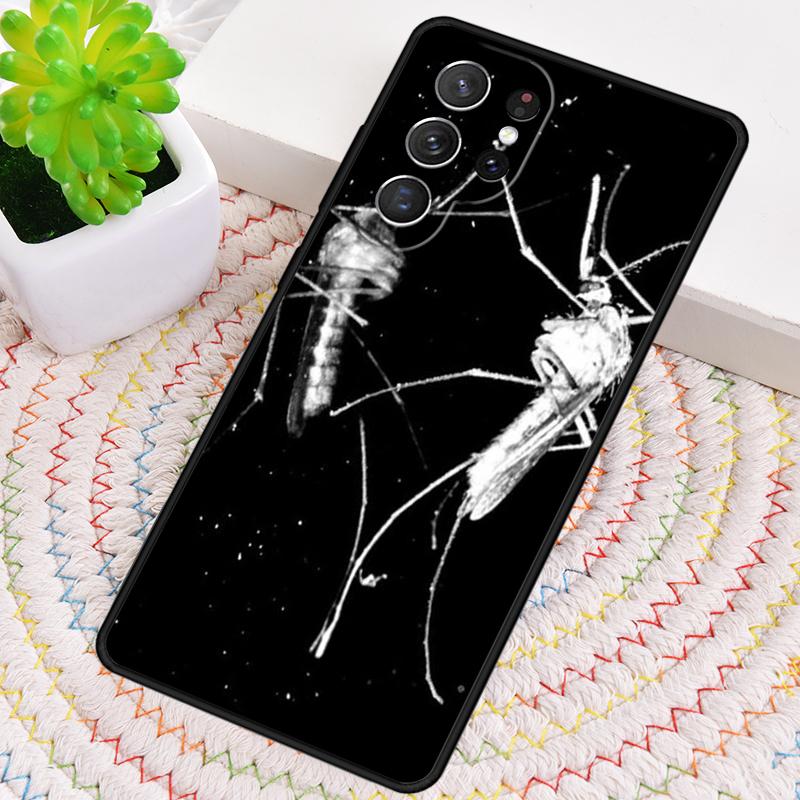 Flying Insect Mosquito Phone Case for Samsung Galaxy Note 10 Pro S26 Ultra S23 S24 FE S25 S21 S22 PLUS Shockproof Cove