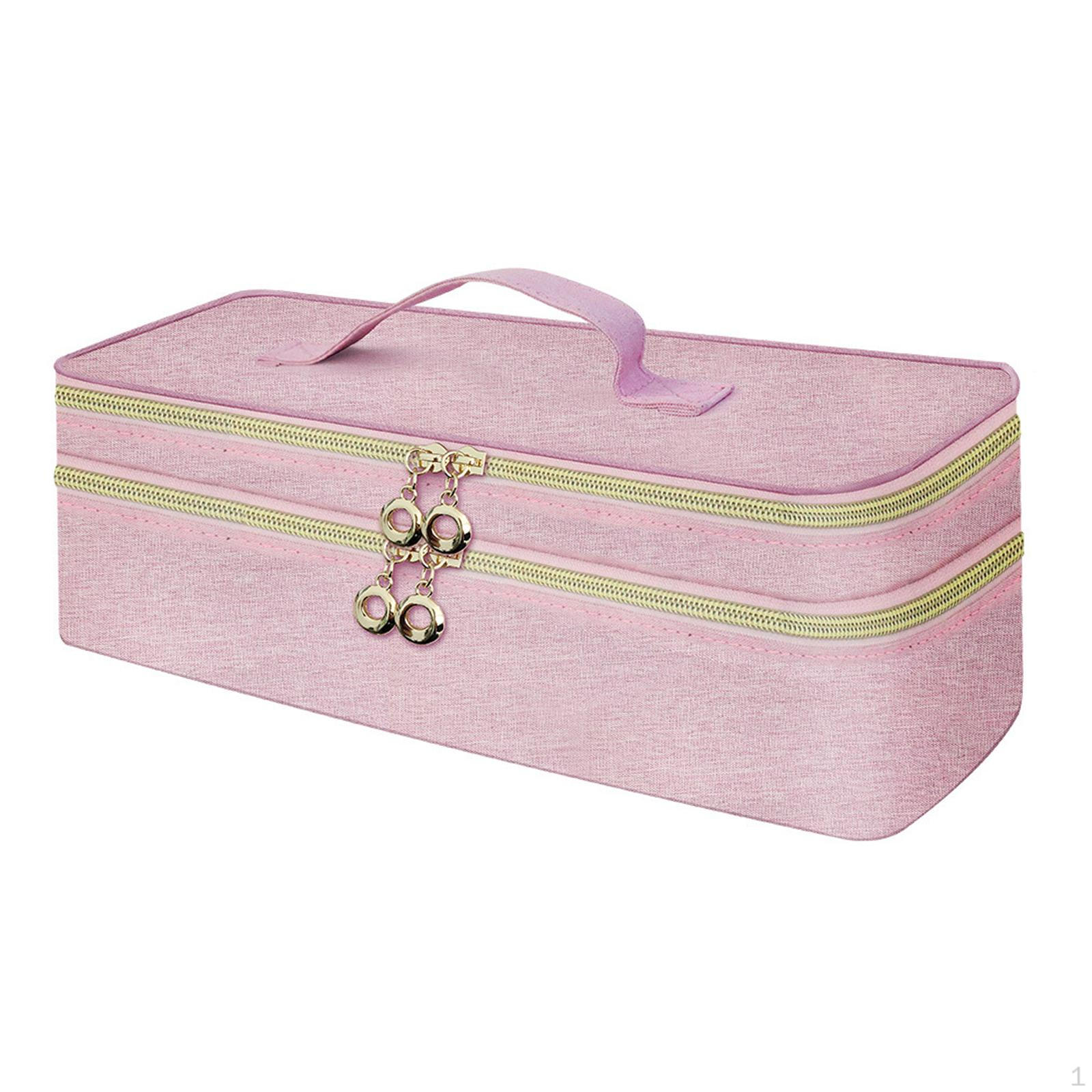 

Hair Dryer Bags Organizer Styling Tools Storage Travel Case Bag Double Layer Tool