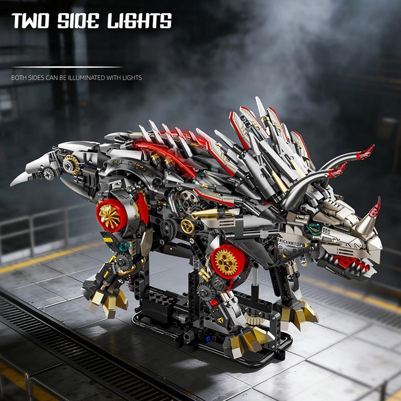 High-Quality 1168Pcs High-Quality Mechanical High-Quality Triceratops High-Quality Dinosaur High-Quality Building High-Quality Blocks High-Quality