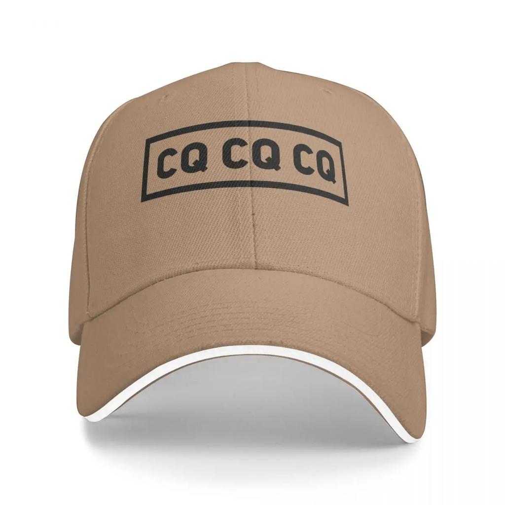 Cq Cq Cq Amateur Ham Radio Baseball Caps Fashion Unisex Women Hats