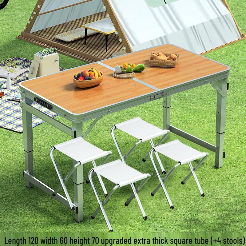 ZISIZ Portable Folding Outdoor Table