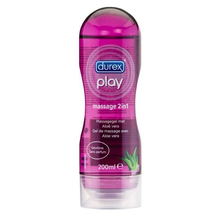 Durex Gel de massage 2 en 1 à l'Aloe Vera 200 mL