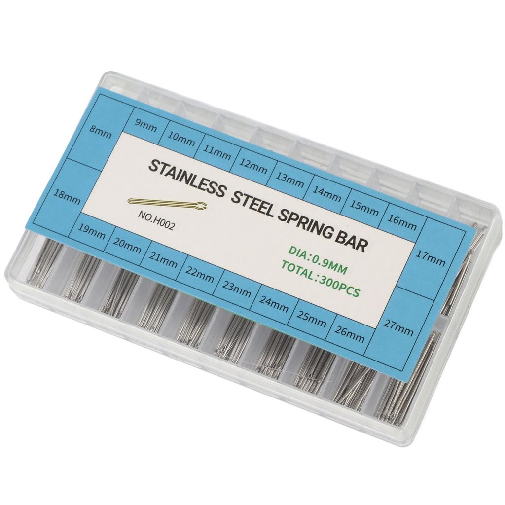 0.9mm Watch Bracelet Split Pins 304 Stainless Steel Watch Parts Assortment 8‑27mm