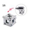 Rear Disc Brake Caliper Piston Rewind/Wind Back Cube Tool 3/8" Drive Tool