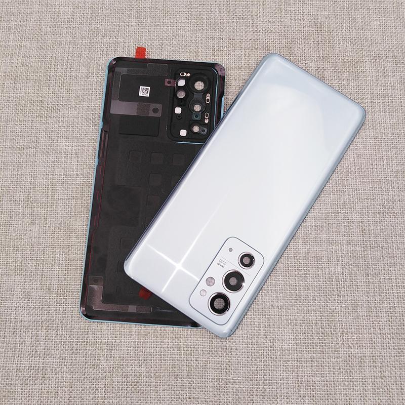 Glas-Rückseite Deckel Abdeckung Für Oneplus 9RT Akkuabdeckung Gehäuse Rückseite Ersatzteile Für One Plus 1+ 9RT Mit Kameralinse