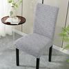 Elastic Stretch Dining Chair Cover Jacquard Chair Cushion Cover Waterproof Seat Covers Chair Protectors