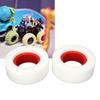 4PCS RC Tire Foam 2.2 Inch Dual Stage Soft Sponge RC Car Crawler Tire Foam for 1/10 1/8 RC Crawler