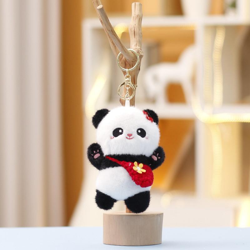 Plush Panda Toy With Soft Short Plush For Kids And Collectors
